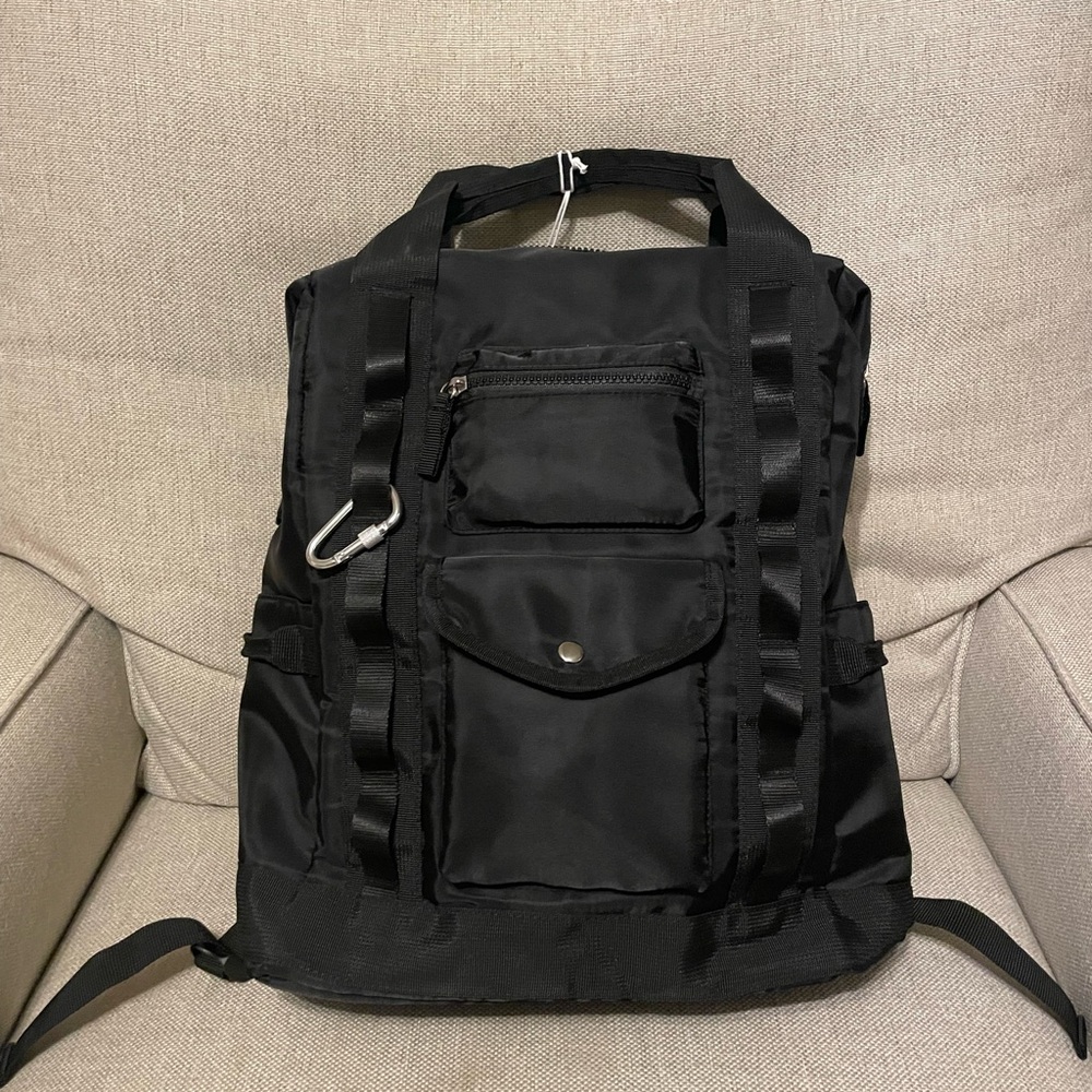 Black Men's Backpack